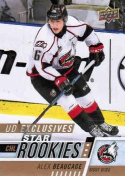 2017-18 Upper Deck CHL - UD Exclusives #317 Alex Beaucage Front