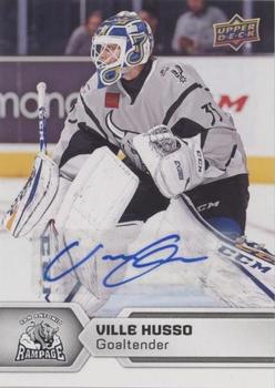 2017-18 Upper Deck AHL - Autographs #2 Ville Husso Front