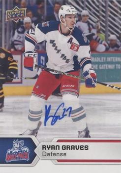 2017-18 Upper Deck AHL - Autographs #18 Ryan Graves Front