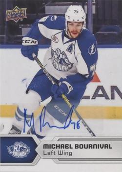 2017-18 Upper Deck AHL - Autographs #26 Michael Bournival Front