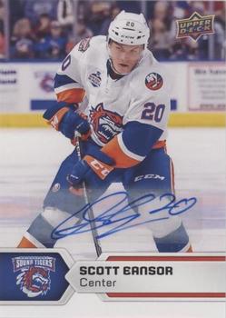 2017-18 Upper Deck AHL - Autographs #61 Scott Eansor Front