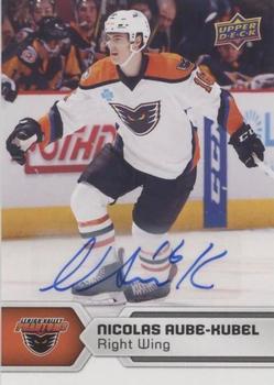 2017-18 Upper Deck AHL - Autographs #86 Nicolas Aube-Kubel Front