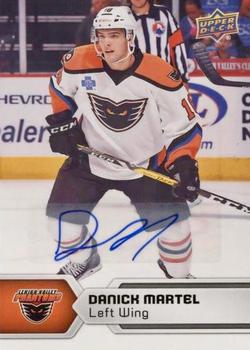 2017-18 Upper Deck AHL - Autographs #147 Danick Martel Front