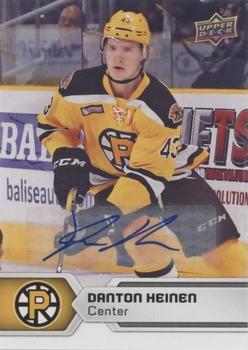 2017-18 Upper Deck AHL - Autographs #149 Danton Heinen Front