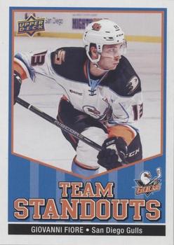 2017-18 Upper Deck AHL - AHL Team Standouts #TS-21 Giovanni Fiore Front