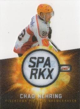 2017-18 Playercards (DEL) - Sparkx #DEL-SX03 Chad Nehring Front
