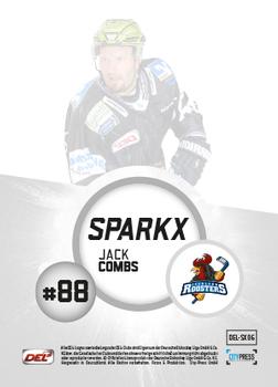 2017-18 Playercards (DEL) - Sparkx #DEL-SX06 Jack Combs Back