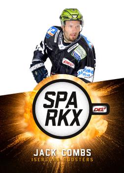 2017-18 Playercards (DEL) - Sparkx #DEL-SX06 Jack Combs Front