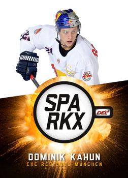 2017-18 Playercards (DEL) - Sparkx #DEL-SX10 Dominik Kahun Front