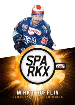 2017-18 Playercards (DEL) - Sparkx #DEL-SX12 Mirko Hoefflin Front