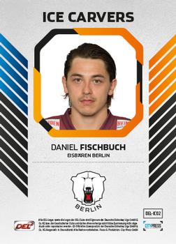 2017-18 Playercards (DEL) - Ice Carvers #DEL-IC02 Daniel Fischbuch Back