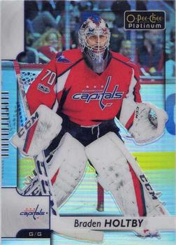 2017-18 O-Pee-Chee Platinum - Rainbow #89 Braden Holtby Front