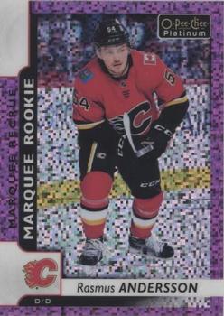 2017-18 O-Pee-Chee Platinum - Violet Pixels #166 Rasmus Andersson Front