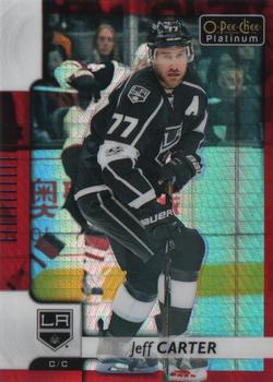 2017-18 O-Pee-Chee Platinum - Red Prism #24 Jeff Carter Front