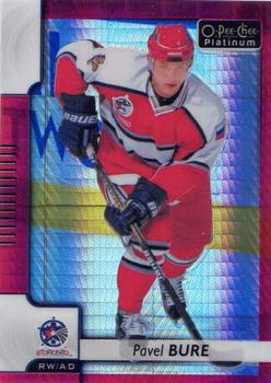 2017-18 O-Pee-Chee Platinum - Red Prism #142 Pavel Bure Front
