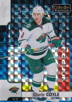 2017-18 O-Pee-Chee Platinum - Royal Blue Cubes #46 Charlie Coyle Front