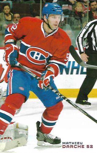 2010-11 Montreal Canadiens #NNO Mathieu Darche Front