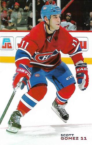 2010-11 Montreal Canadiens #NNO Scott Gomez Front