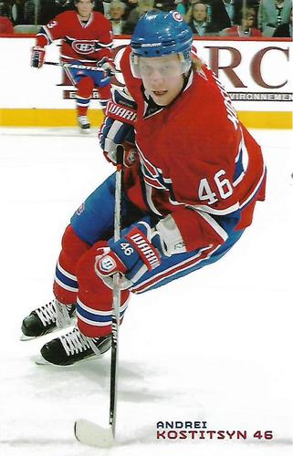 2010-11 Montreal Canadiens #NNO Andrei Kostitsyn Front