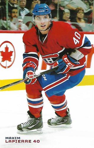 2010-11 Montreal Canadiens #NNO Maxim Lapierre Front