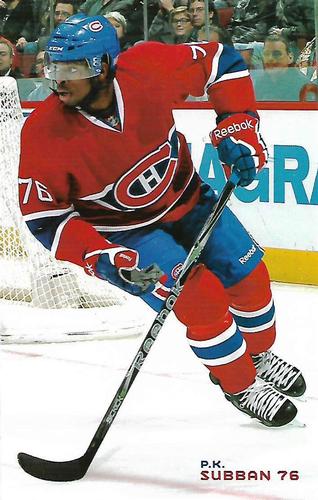 2010-11 Montreal Canadiens #NNO P.K. Subban Front