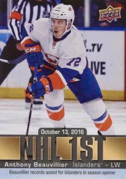 2016-17 Upper Deck - NHL Firsts #NF-3 Anthony Beauvillier Front