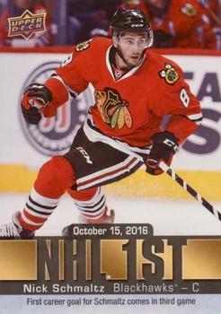2016-17 Upper Deck - NHL Firsts #NF-17 Nick Schmaltz Front
