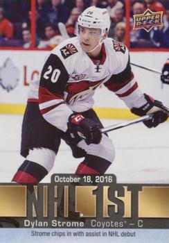 2016-17 Upper Deck - NHL Firsts #NF-18 Dylan Strome Front