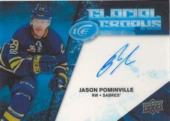 2017-18 Upper Deck Ice - Glacial Graphs #GG-PO Jason Pominville Front