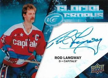 2017-18 Upper Deck Ice - Glacial Graphs #GG-RL Rod Langway Front
