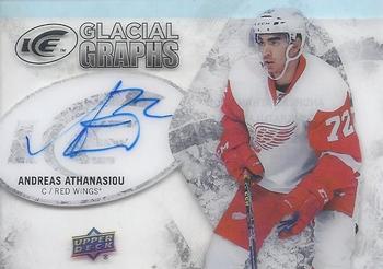2017-18 Upper Deck Ice - 2016-17 Upper Deck Ice Update I #GG-AA Andreas Athanasiou Front
