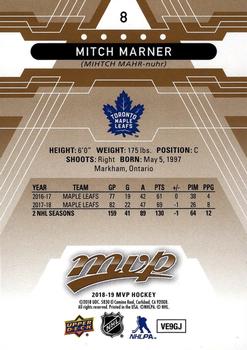 2018-19 Upper Deck MVP #8 Mitch Marner Back