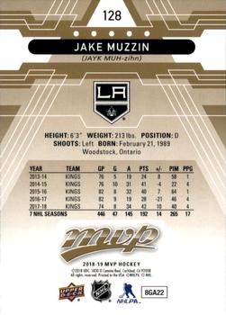 2018-19 Upper Deck MVP #128 Jake Muzzin Back