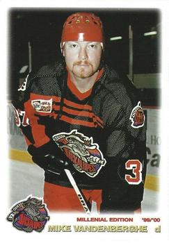 1999-00 Odessa Jackalopes (WPHL) #14 Mike Vandenberghe Front