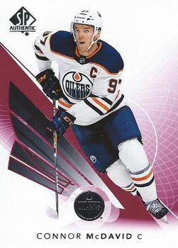 2017-18 SP Authentic - Limited Red #1 Connor McDavid Front