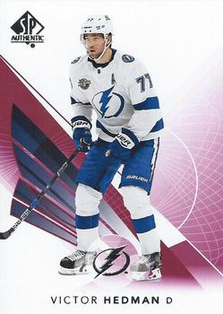 2017-18 SP Authentic - Limited Red #7 Victor Hedman Front