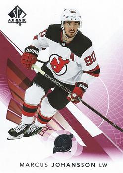2017-18 SP Authentic - Limited Red #19 Marcus Johansson Front
