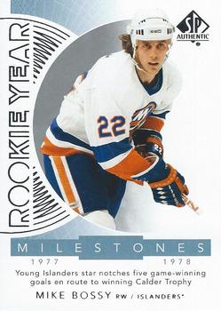 2017-18 SP Authentic - Rookie Year Milestones #RYM-MB Mike Bossy Front