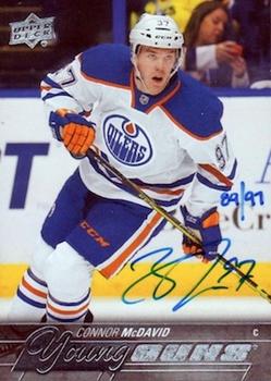 2017-18 SP Authentic - Buyback Autographs #201 Connor McDavid Front