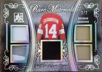 2017-18 Leaf In The Game Used - Rare Materials Silver #RM-02 Brendan Shanahan Front