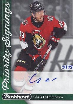 2018 Upper Deck Toronto Spring Expo - Parkhurst Priority Signings #PS-CD Chris DiDomenico Front