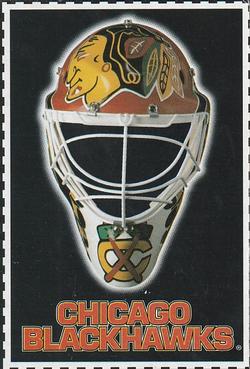 1996-97 Kellogg's Keepers of the Cage #NNO Chicago Blackhawks Front