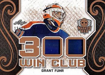2017-18 Leaf Masked Men - 300 Win Club #3WC-09 Grant Fuhr Front