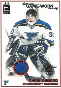 2003-04 Pacific Exhibit - Silver #214 Chris Osgood Front