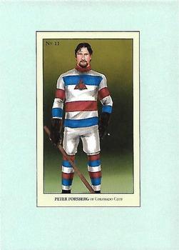 2011-12 In The Game Canada vs. The World - 100 Years of Hockey Card Collecting #11 Peter Forsberg Front