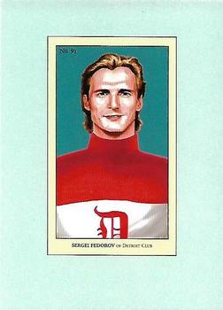 2011-12 In The Game Canada vs. The World - 100 Years of Hockey Card Collecting #91 Sergei Fedorov Front