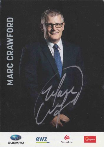 2015-16 ZSC Lions (NL) Autographs #NNO Marc Crawford Front