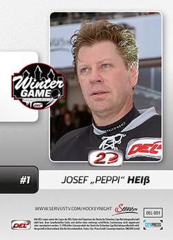2013-14 Playercards Inside (DEL) #1 Joseph Heiss Back