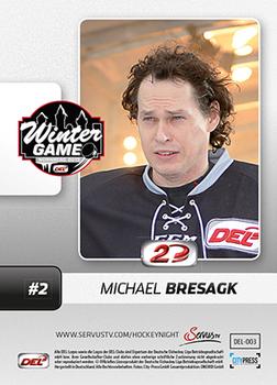 2013-14 Playercards Inside (DEL) #3 Michael Bresagk Back