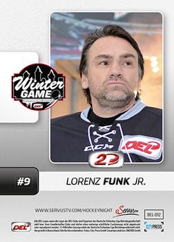 2013-14 Playercards Inside (DEL) #12 Lorenz Funk Jr. Back